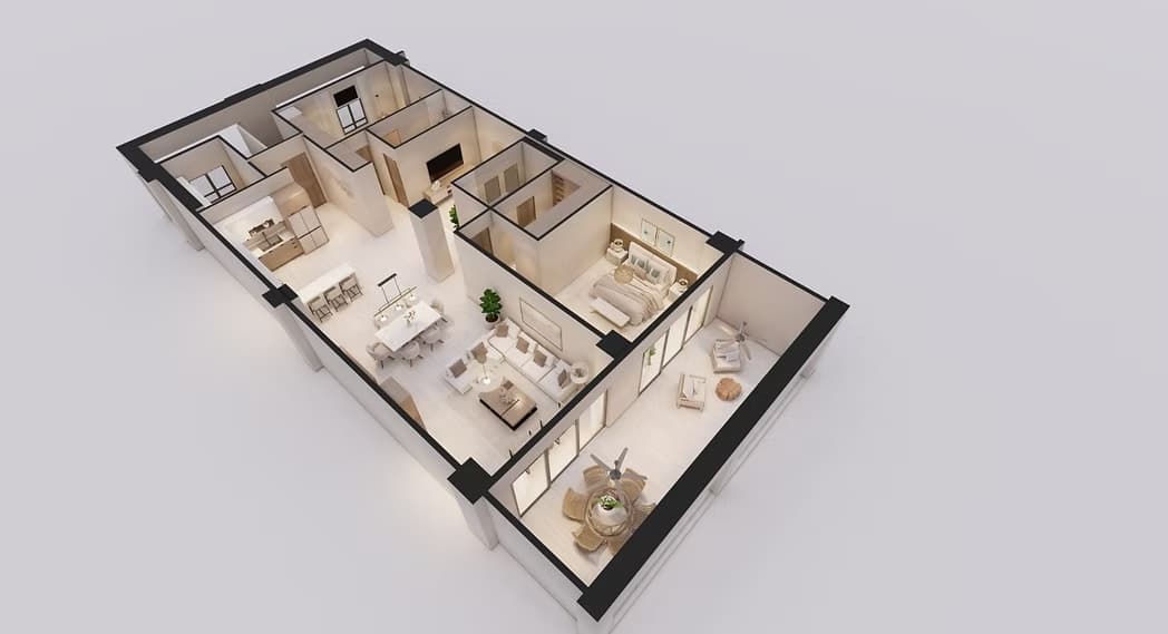 Plano de planta del Modelo A