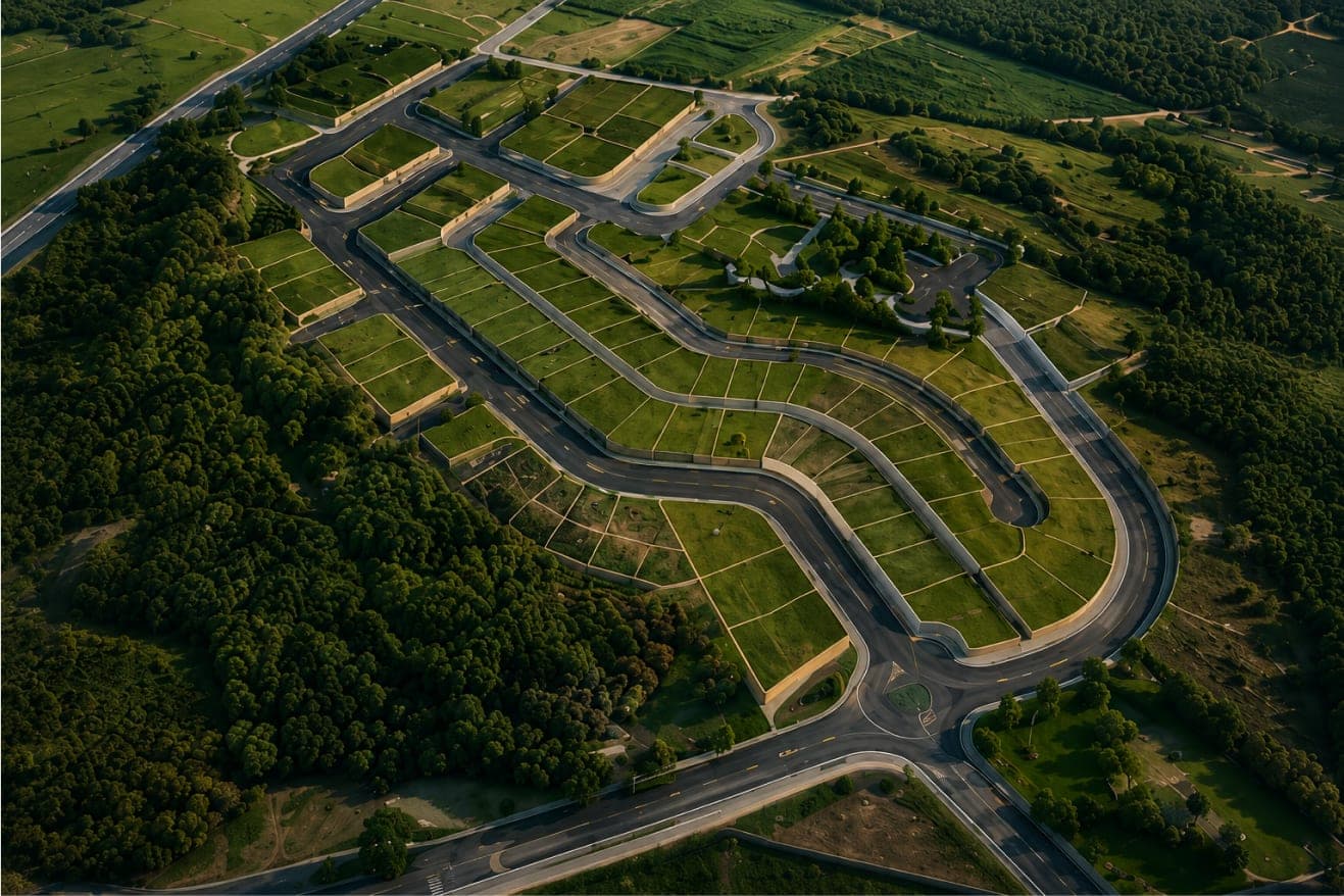 Mapa del desarrollo Costa Real