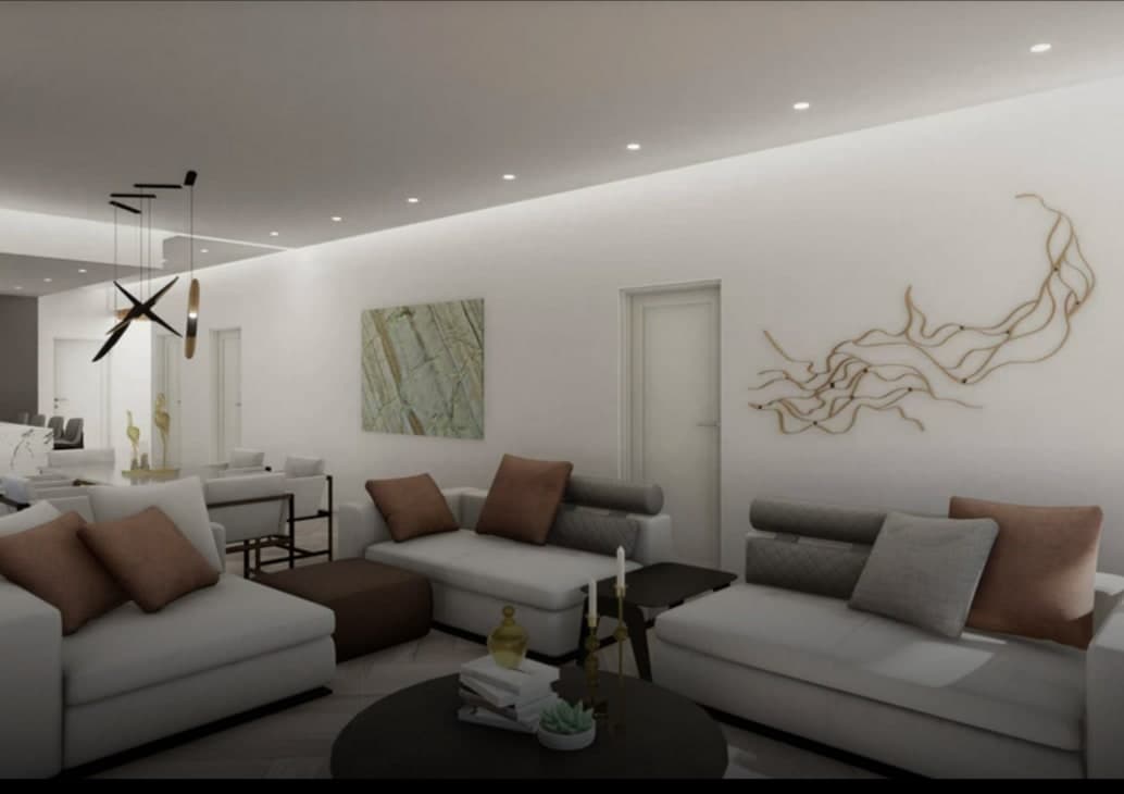 Render del interior del modelo Vista